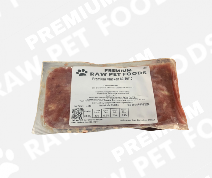Premium Chicken 80/10/10 36x454g (Single Protein)