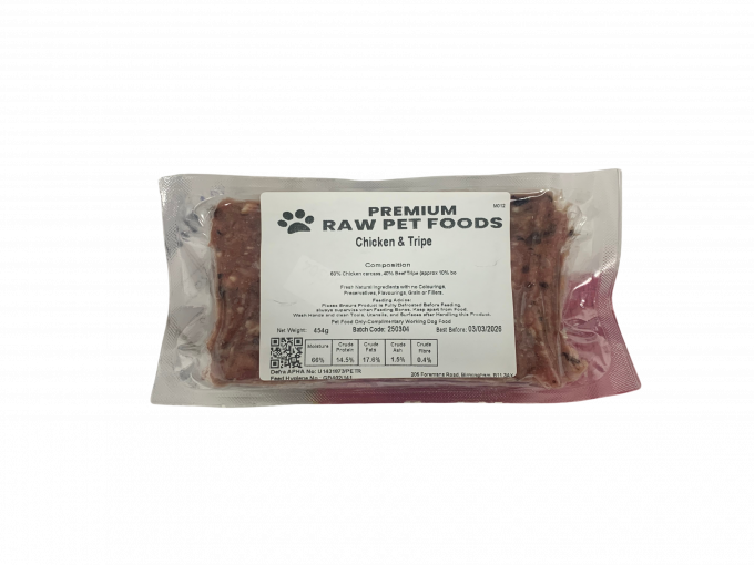 Premium Chicken & Tripe 36x454g